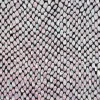 Schlangenhaut Optik Metallic Stoff silberfarbig schwarz 1,4m Breite
