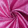 Schlangenhaut Optik Metallic Stoff Faschingsstoff pink schwarz 1,4m Breite