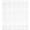 Schlaufenschal Gardine Filou Elbersdrucke transparent Scherli Ikat weiß140cmx255cm