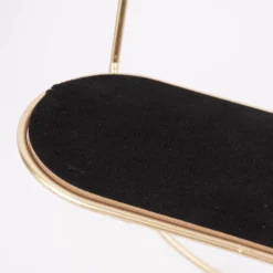 Schmuckhalter mit Spiegel Metall goldfarbig 48x29x10cm