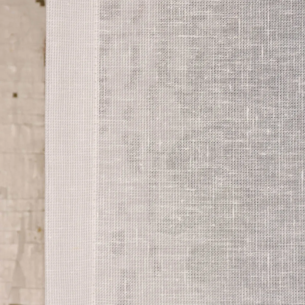 SCHÖNER LEBEN. Gardine Leinenstruktur EASY LINEN natur 140cm breit und 280cm hoch oder Wunschhöhe