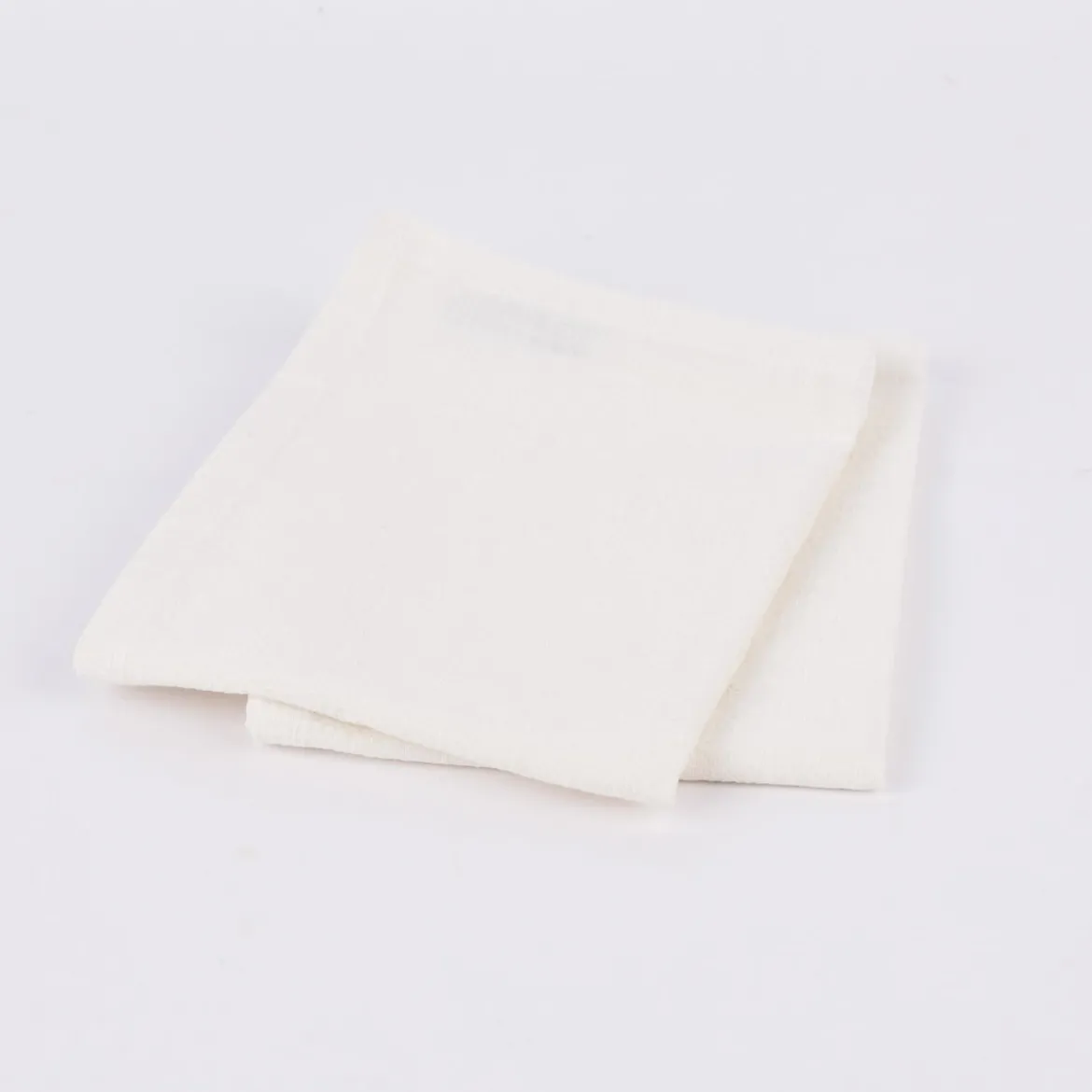 SCHÖNER LEBEN. Geschirrtuch 2er Set Bio Ramie Leinenoptik einfarbig cremeweiß 40x70cm