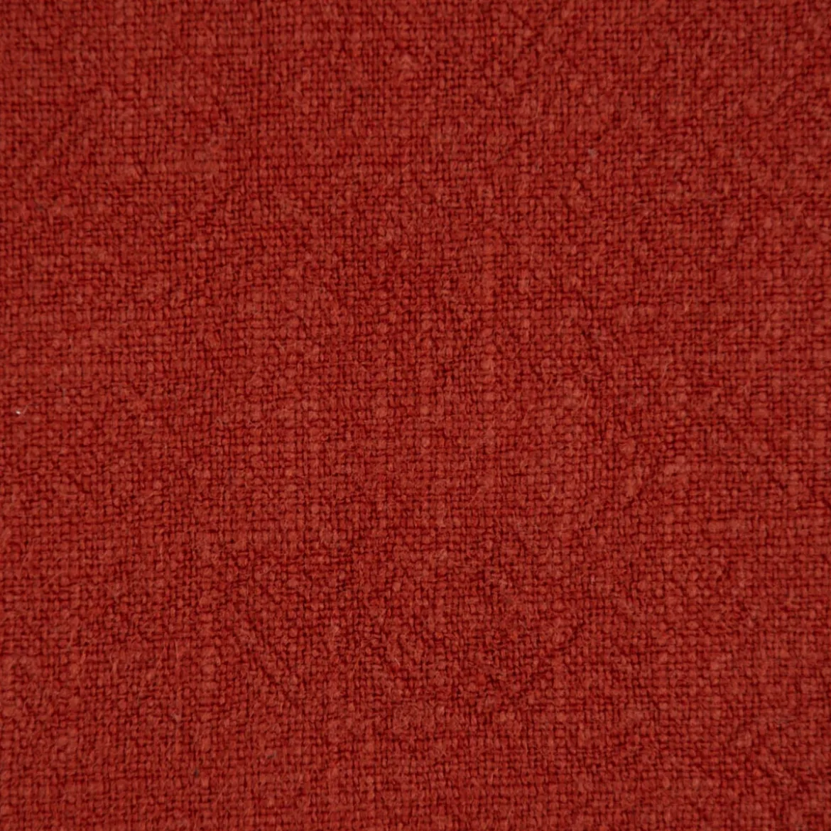 SCHÖNER LEBEN. Geschirrtuch 2er Set Bio Ramie Leinenoptik einfarbig rost 40x70cm