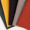 SCHÖNER LEBEN. Geschirrtuch 2er Set Bio Ramie Leinenoptik einfarbig schwarz 40x70cm