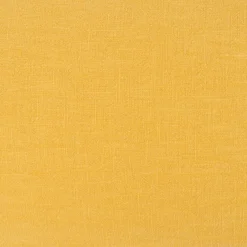 SCHÖNER LEBEN. Kissenhülle Bio Ramie Leinenoptik einfarbig senfgelb 30x50cm