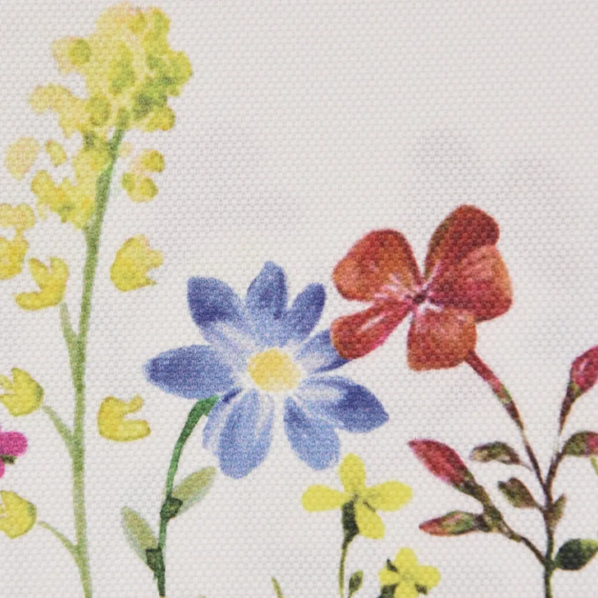 SCHÖNER LEBEN. Kissenhülle Blumen Streifen Spitze ecru bunt verschiedene Größen
