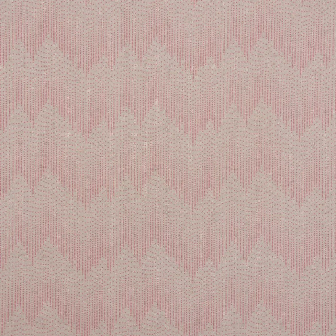 SCHÖNER LEBEN. Kissenhülle Chevron Zacken Punkte natur rosa 50x50cm