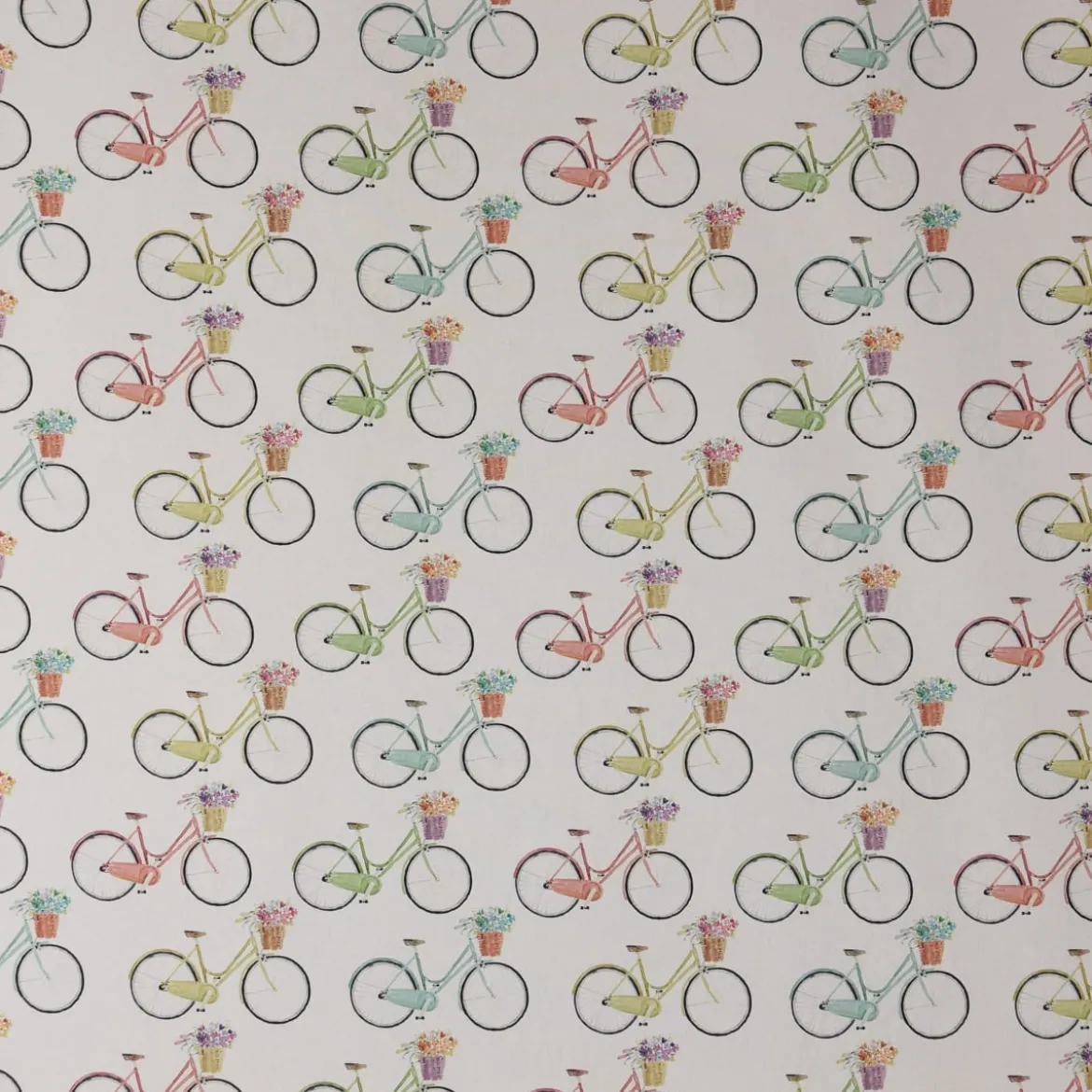 SCHÖNER LEBEN. Kissenhülle Clarke & Clarke STUDIO G Digitaldruck Fahrrad multi verschiedene Größen