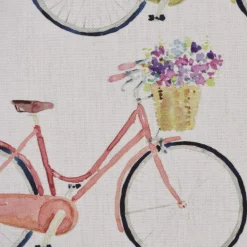 SCHÖNER LEBEN. Kissenhülle Clarke & Clarke STUDIO G Digitaldruck Fahrrad multi verschiedene Größen