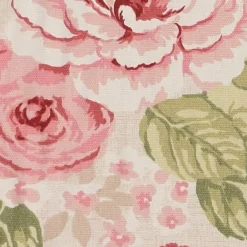 SCHÖNER LEBEN. Kissenhülle Clarke & Clarke STUDIO G Blumen Rosen beige grün rot verschiedene Größen