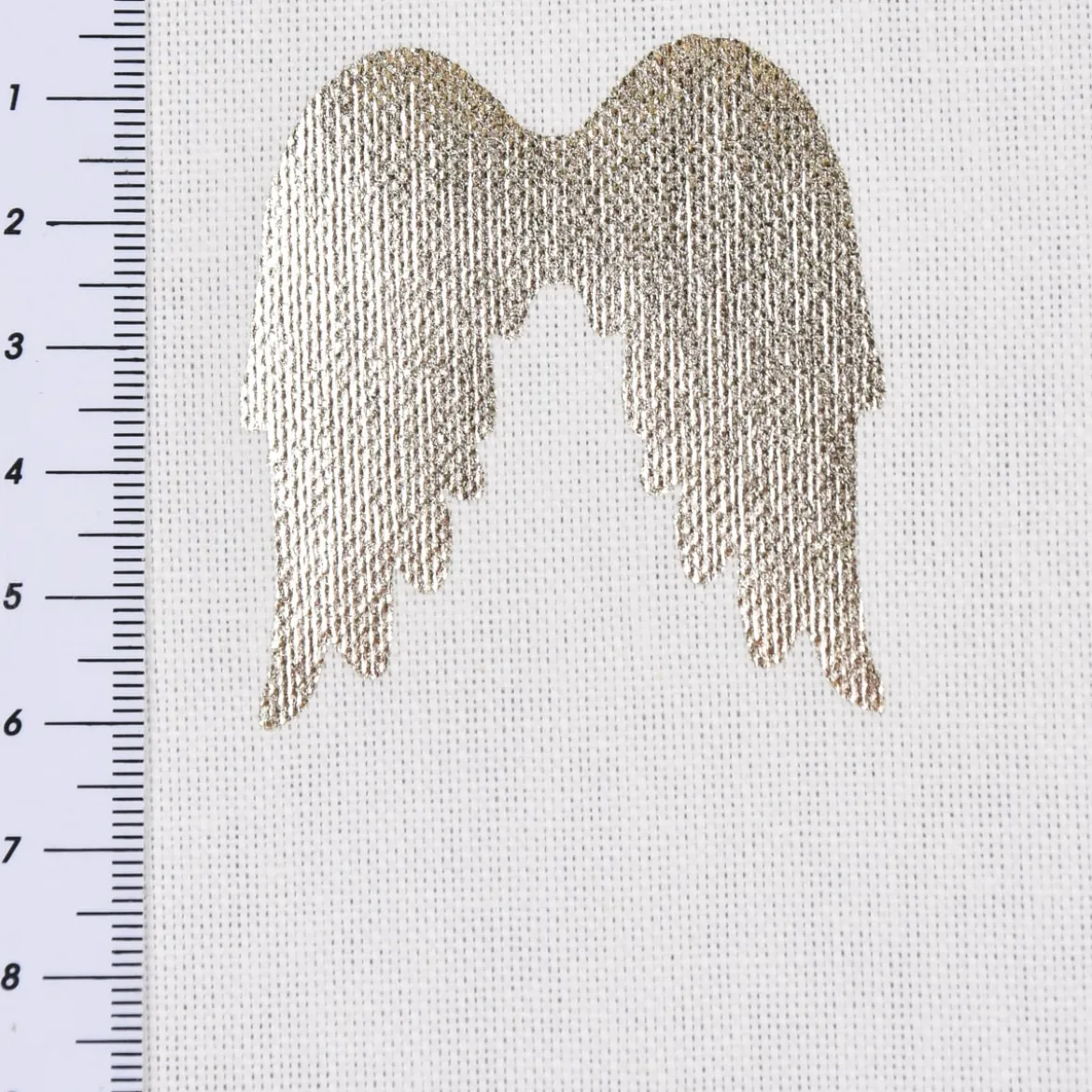 SCHÖNER LEBEN. Kissenhülle Engelsflügel weiß silber metallic verschiedene Größen