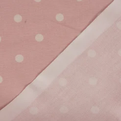 SCHÖNER LEBEN. Kissenhülle Full Stop Punkte candy rosa weiß verschiedene Größen