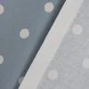 SCHÖNER LEBEN. Kissenhülle Full Stop Punkte blau weiß verschiedene Größen