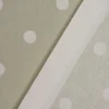 SCHÖNER LEBEN. Kissenhülle Full Stop Punkte grünbeige weiß verschiedene Größen
