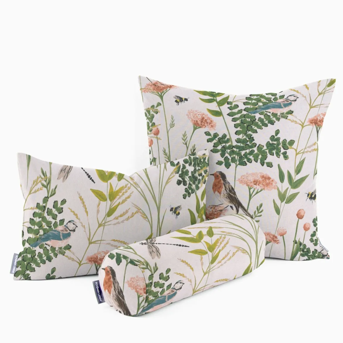 SCHÖNER LEBEN. Kissenhülle Gardenia Blush verschiedene Größen