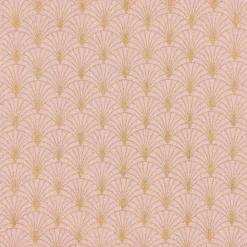 SCHÖNER LEBEN. Kissenhülle Glamour Schuppen Fächer rosa gold verschiedene Größen