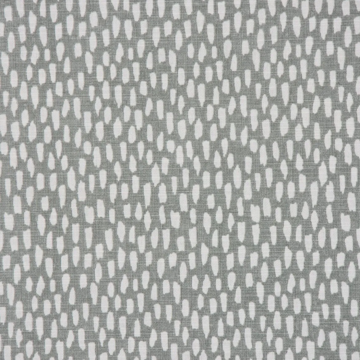 SCHÖNER LEBEN. Kissenhülle grau mit Kleksen Tropfen 50x50cm