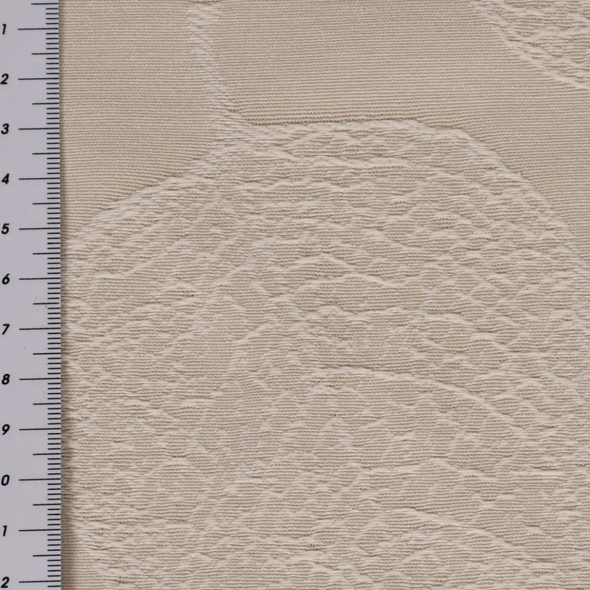 SCHÖNER LEBEN. Kissenhülle Jacquard Blätter hellbeige weiß verschiedene Größen