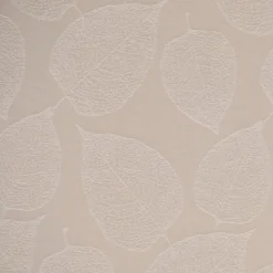 SCHÖNER LEBEN. Kissenhülle Jacquard Blätter hellbeige weiß verschiedene Größen
