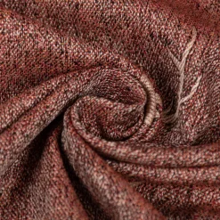 SCHÖNER LEBEN. Kissenhülle Jacquard Hirschkopf mit Geweih rotbraun beige verschiedene Größen
