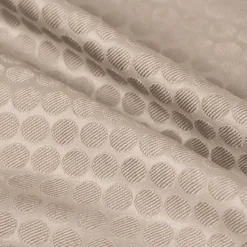SCHÖNER LEBEN. Kissenhülle Jacquard Punkte beige dunkelbeige verschiedene Größen