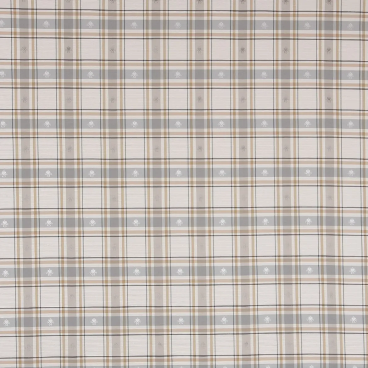 SCHÖNER LEBEN. Kissenhülle Karos mit Herzchen beige verschiedene Größen