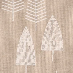 SCHÖNER LEBEN. Kissenhülle Leinenlook Forest Trees Handcraft Bäume abstrakt natur weiß verschiedene Größen