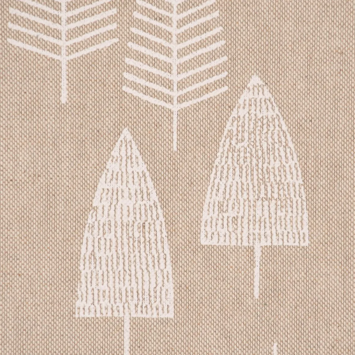 SCHÖNER LEBEN. Kissenhülle Leinenlook Forest Trees Handcraft Bäume abstrakt natur weiß verschiedene Größen