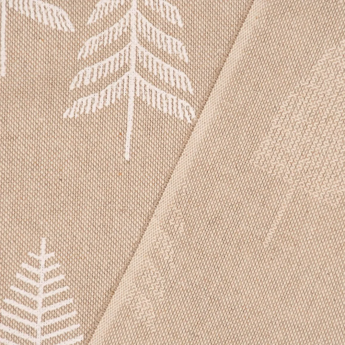 SCHÖNER LEBEN. Kissenhülle Leinenlook Forest Trees Handcraft Bäume abstrakt natur weiß verschiedene Größen