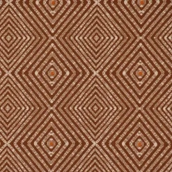 SCHÖNER LEBEN. Kissenhülle Leinenlook Ethnic Diamond Raute Ethno natur braun verschiedene Größen