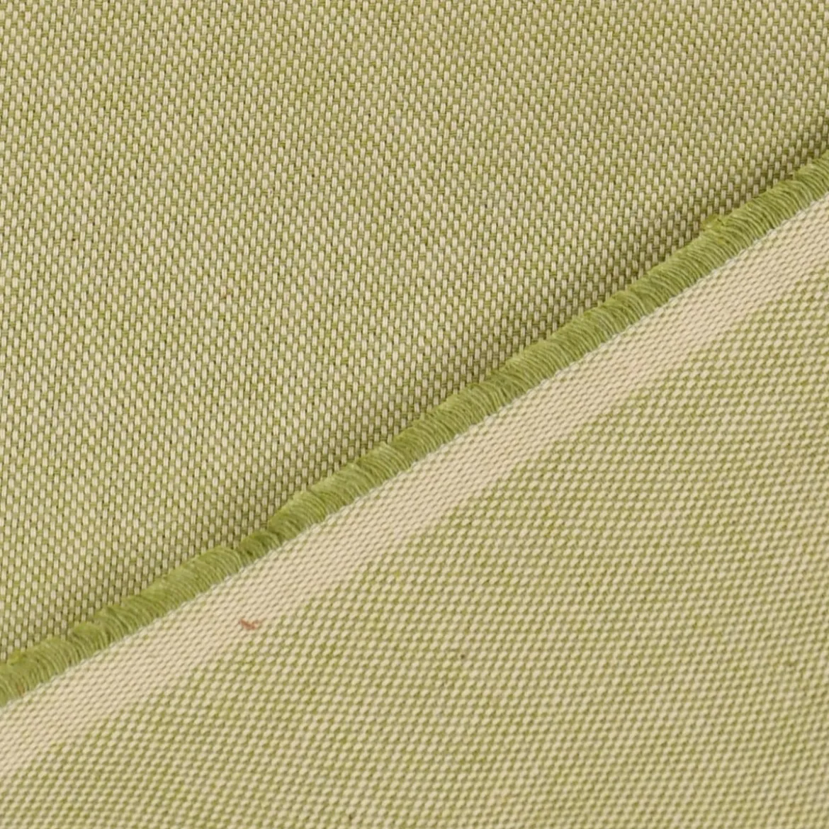 SCHÖNER LEBEN. Kissenhülle Leinenlook uni lindgrün verschiedene Größen