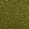 SCHÖNER LEBEN. Kissenhülle Ornamente Schnörkel Lurex grün silberfarbig verschiedene Größen