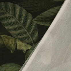 SCHÖNER LEBEN. Kissenhülle Outdoor Botanic Leaf Detailed Blätter Exotik grün verschiedene Größen