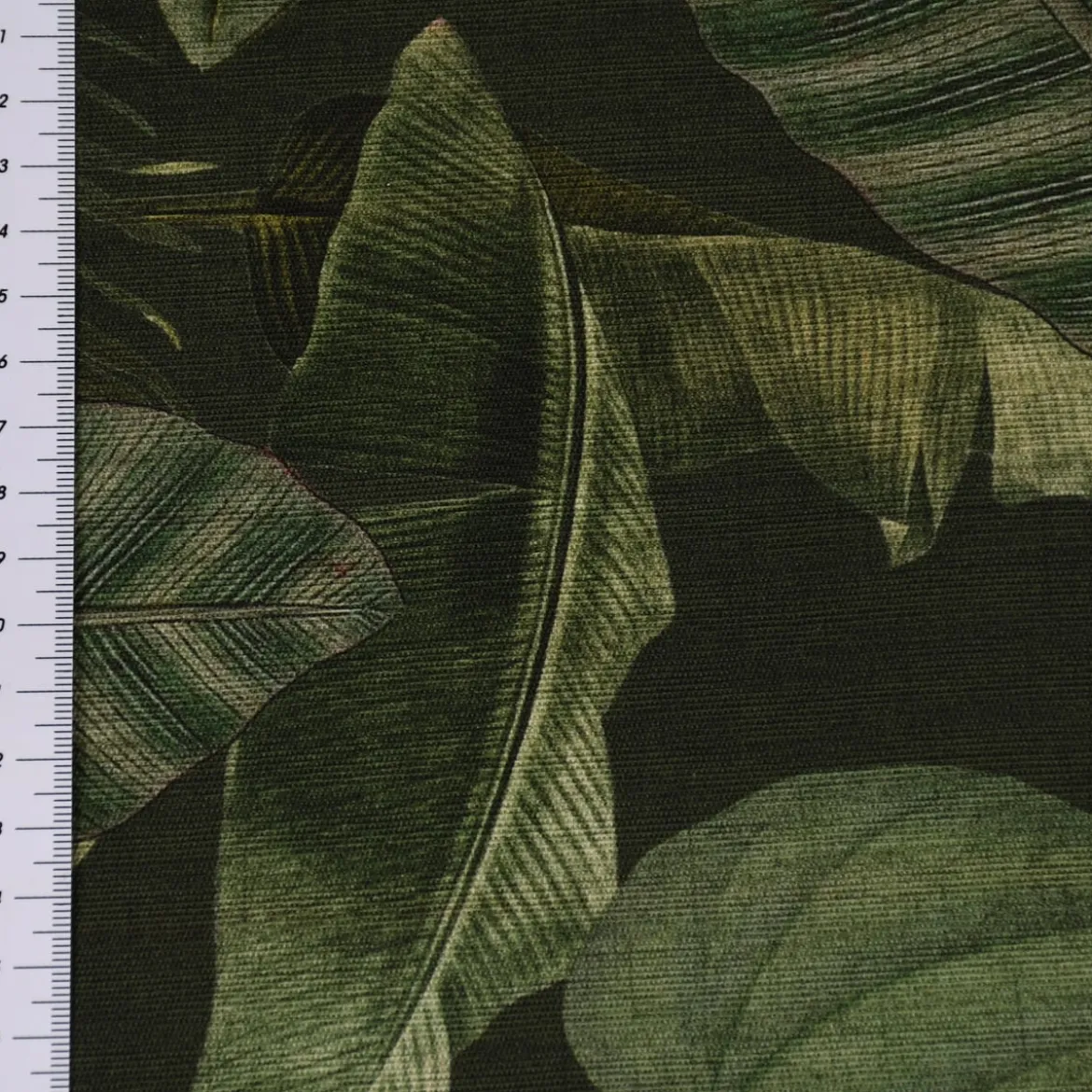 SCHÖNER LEBEN. Kissenhülle Outdoor Botanic Leaf Detailed Blätter Exotik grün verschiedene Größen