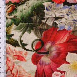 SCHÖNER LEBEN. Kissenhülle Outdoor Flowers Painting Blumen Schmetterlinge bunt verschiedene Größen