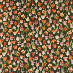SCHÖNER LEBEN. Kissenhülle Outdoor Tulip Painting Tulpen grün rot verschiedene Größen