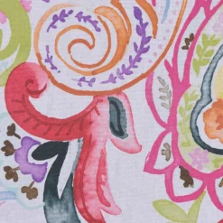 SCHÖNER LEBEN. Kissenhülle Paisley weiß bunt verschiedene Größen