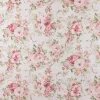 SCHÖNER LEBEN. Kissenhülle Rosen Pfingstrosen Blüten Ornamente creme rosa pink grün verschiedene Größen