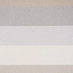 SCHÖNER LEBEN. Kissenhülle Streifen 9,5cm creme beige braun grau versch. Größen