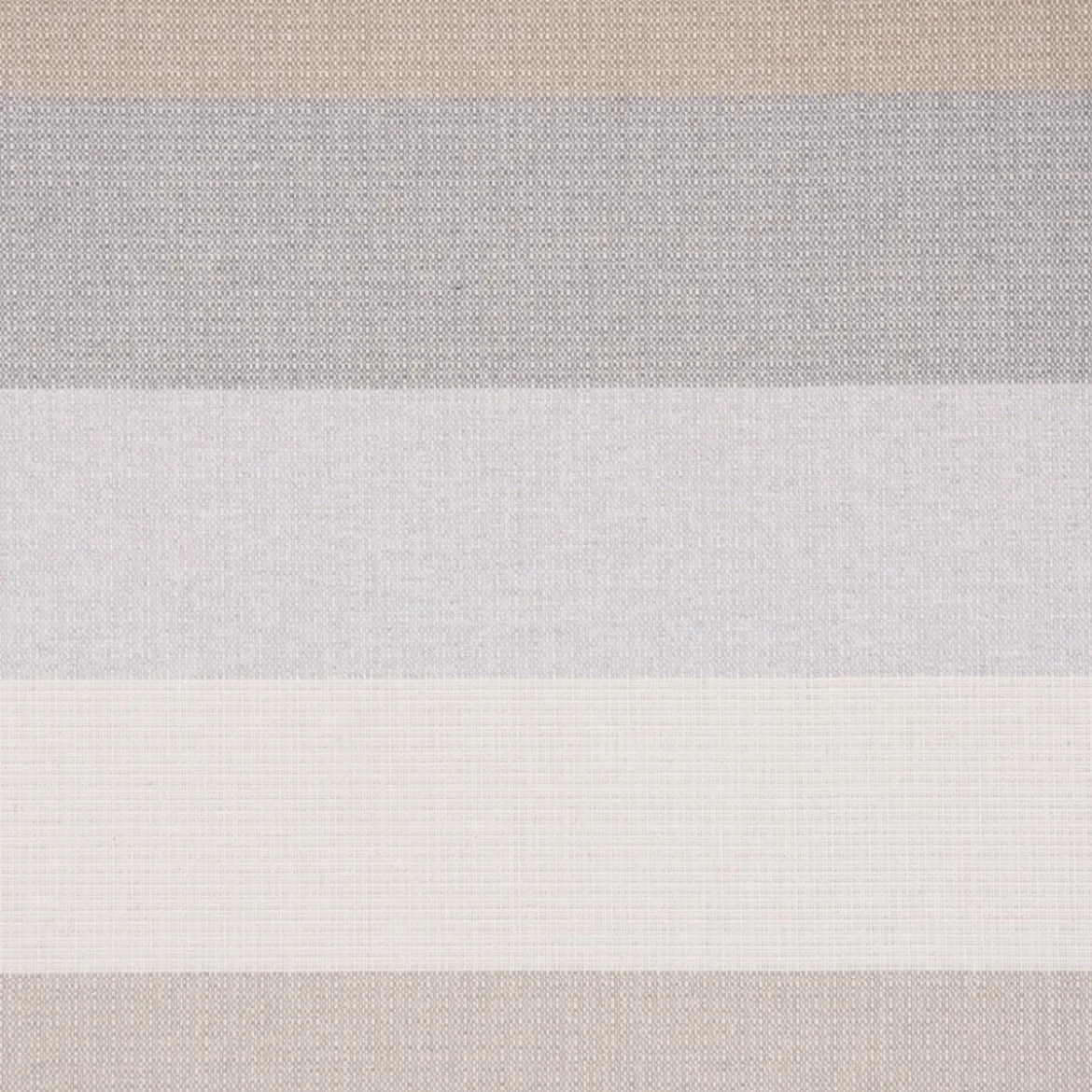 SCHÖNER LEBEN. Kissenhülle Streifen 9,5cm creme beige braun grau versch. Größen