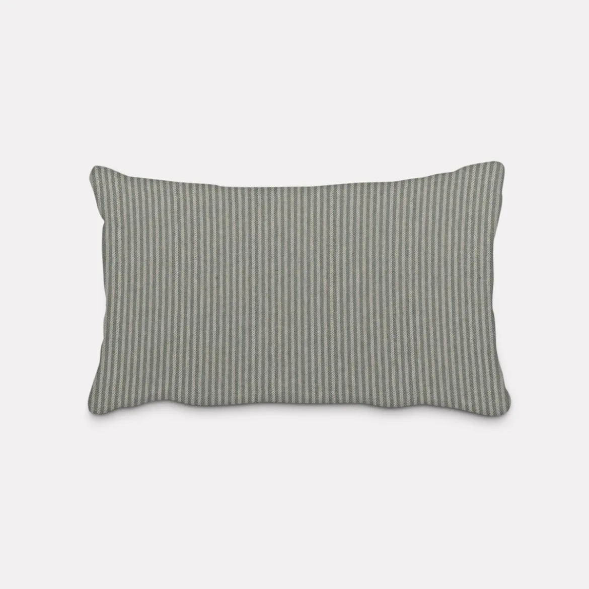 SCHÖNER LEBEN. Kissenhülle Streifen 3mm beige mintgrün verschiedene Größen