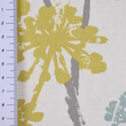 SCHÖNER LEBEN. Kissenhülle STUDIO G Blumen Gräser Mineral blau grün grau verschiedene Größen