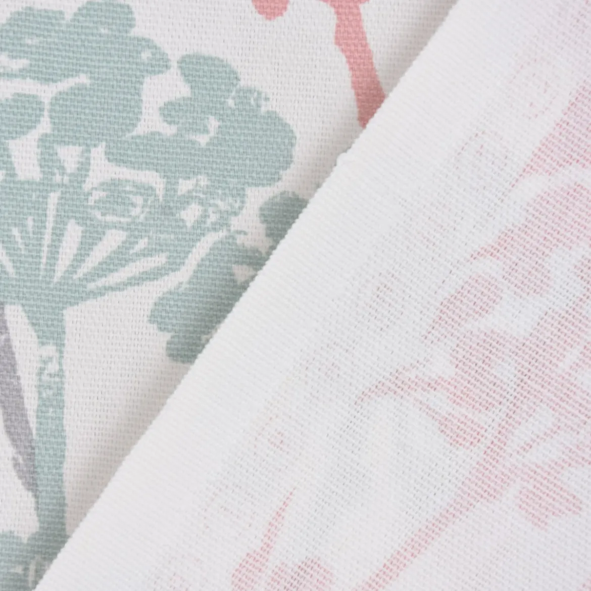 SCHÖNER LEBEN. Kissenhülle STUDIO G Blumen Gräser pastell mint rosa grau verschiedene Größen