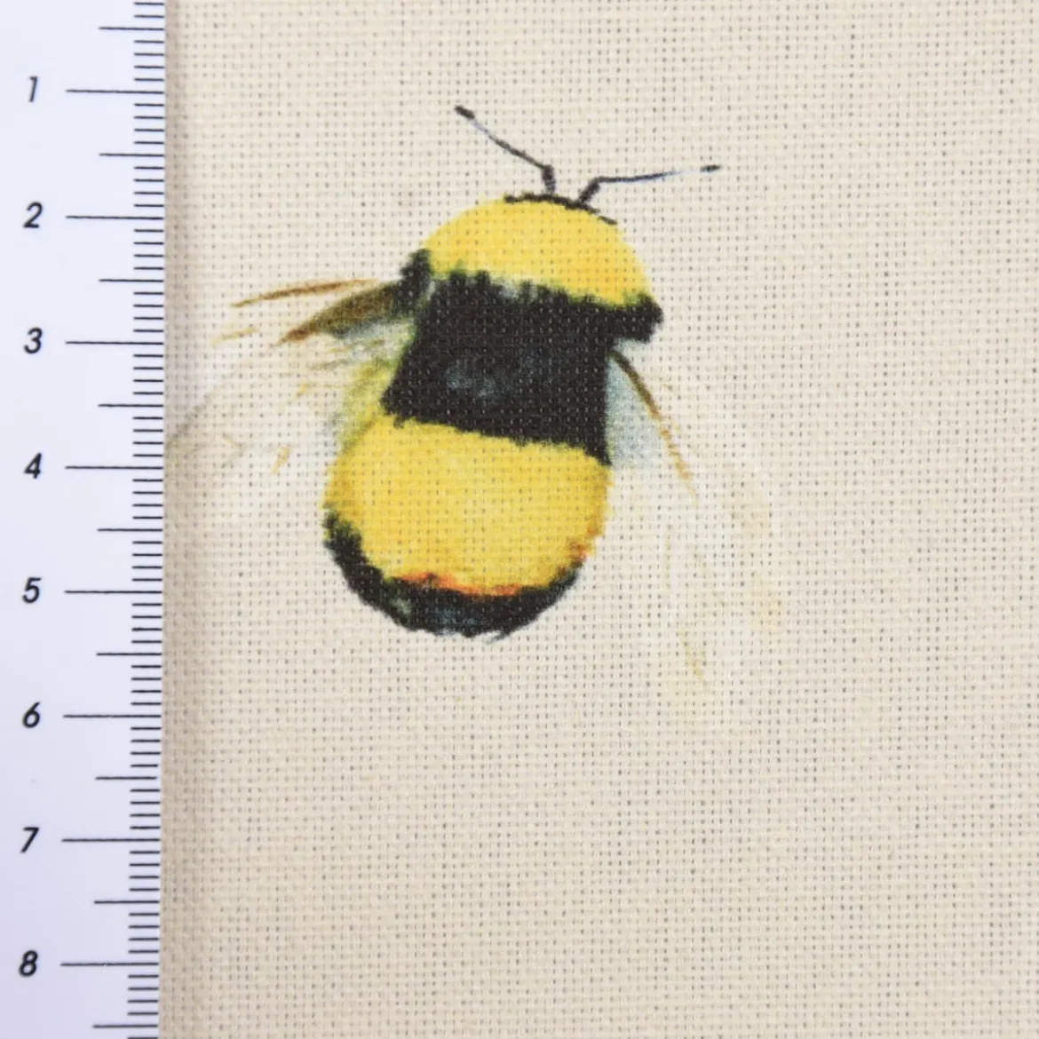 SCHÖNER LEBEN. Kissenhülle STUDIO G Digitaldruck Bienen taupe gelb verschiedene Größen