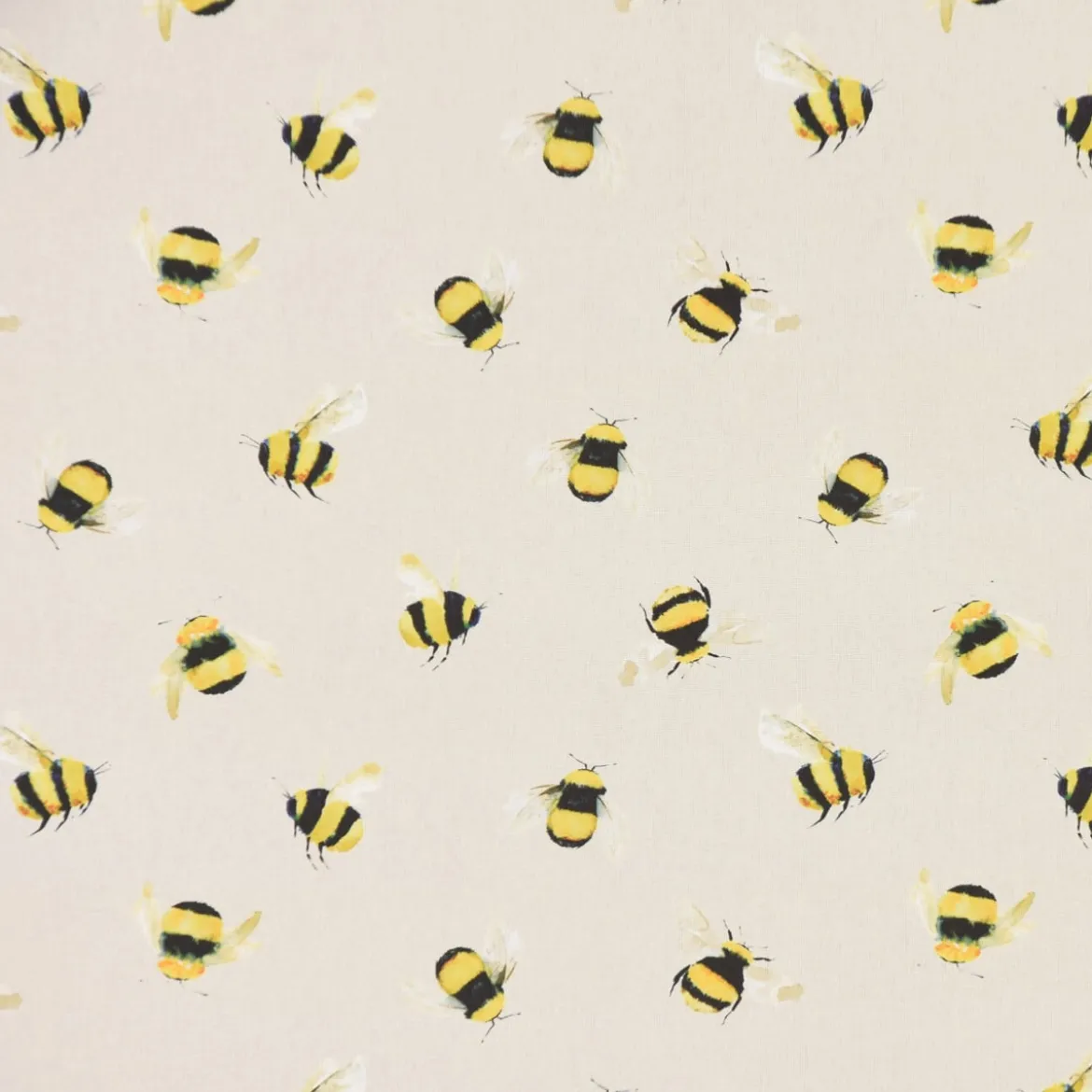 SCHÖNER LEBEN. Kissenhülle STUDIO G Digitaldruck Bienen taupe gelb verschiedene Größen