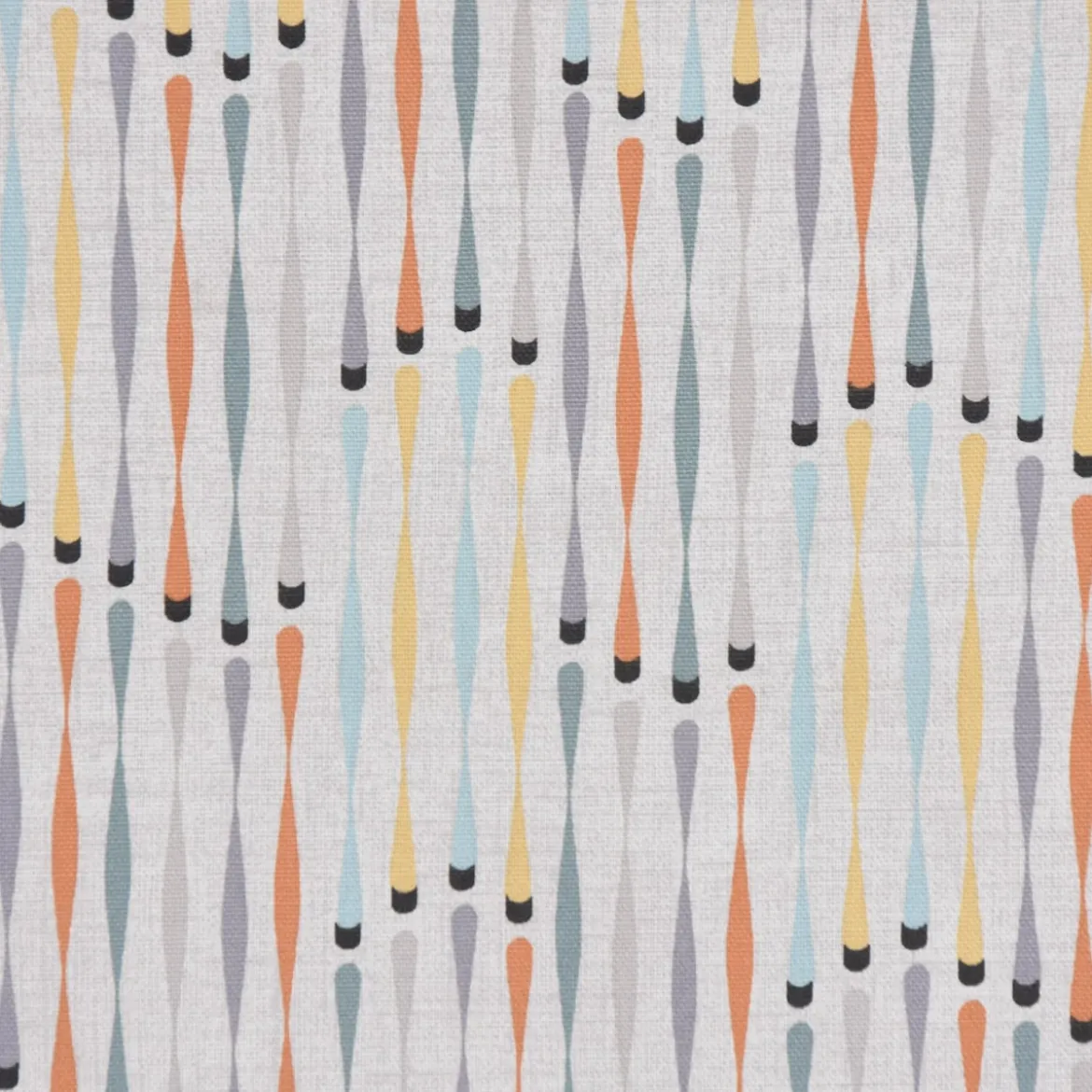 SCHÖNER LEBEN. Kissenhülle STUDIO G geometrisch Stäbchen beige blau gelb orange grau verschiedene Größen