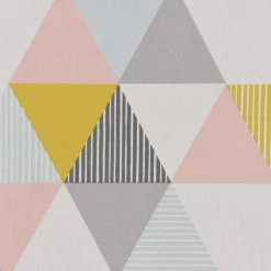 SCHÖNER LEBEN. Kissenhülle STUDIO G Brio Dreiecke Sorbet rosa senf blau grau verschiedene Größen