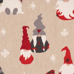 SCHÖNER LEBEN. Kissenhülle Tomte Cosy Family Weihnachtswichtel natur rot weiß verschiedene Größen