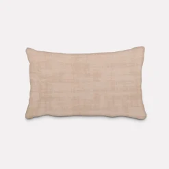 SCHÖNER LEBEN. Kissenhülle Velvet Marble Samt mit Struktur uni beige verschiedene Größen