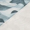 SCHÖNER LEBEN. Kissenhülle Wellen blau verschiedene Größen